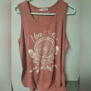 Maurices "Here & Now" Terracotta Tank Top- 2X- LIKE NEW